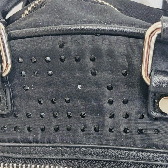 Rehab Bag Madden NYC Crossbody Shoulder Bag Crystal OverlayGuitar Strap GC - Picture 10 of 10